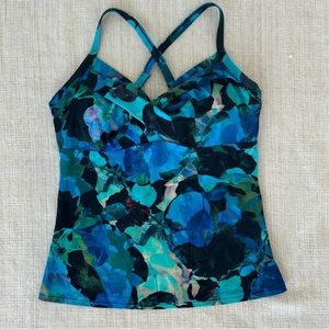 Athleta tankini top, GUC, size 36D/DD tall